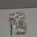 JOYIN 2 PCS 9.5 Halloween Posable Fish Skeleton Decor, Animal Plastic Bones with Posable Joints for Indoor Outdoor Halloween Decorations Party Props, Yard Patio Lawn Garden Props Decor