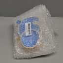 Gerrii Hermit Crab Water Bowl with Climbing Ramp, 2 Compartments Resin Hermit Crab Water Bathing Pool Accessories Food Dish Seashell Reptile Climbing Habitat Platform for Lizard Frog Gecko