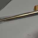 Ivilon Tension Curtain Rod - Spring Tension Rod for Windows or Shower, 54 to 90 Inch. Warm Gold