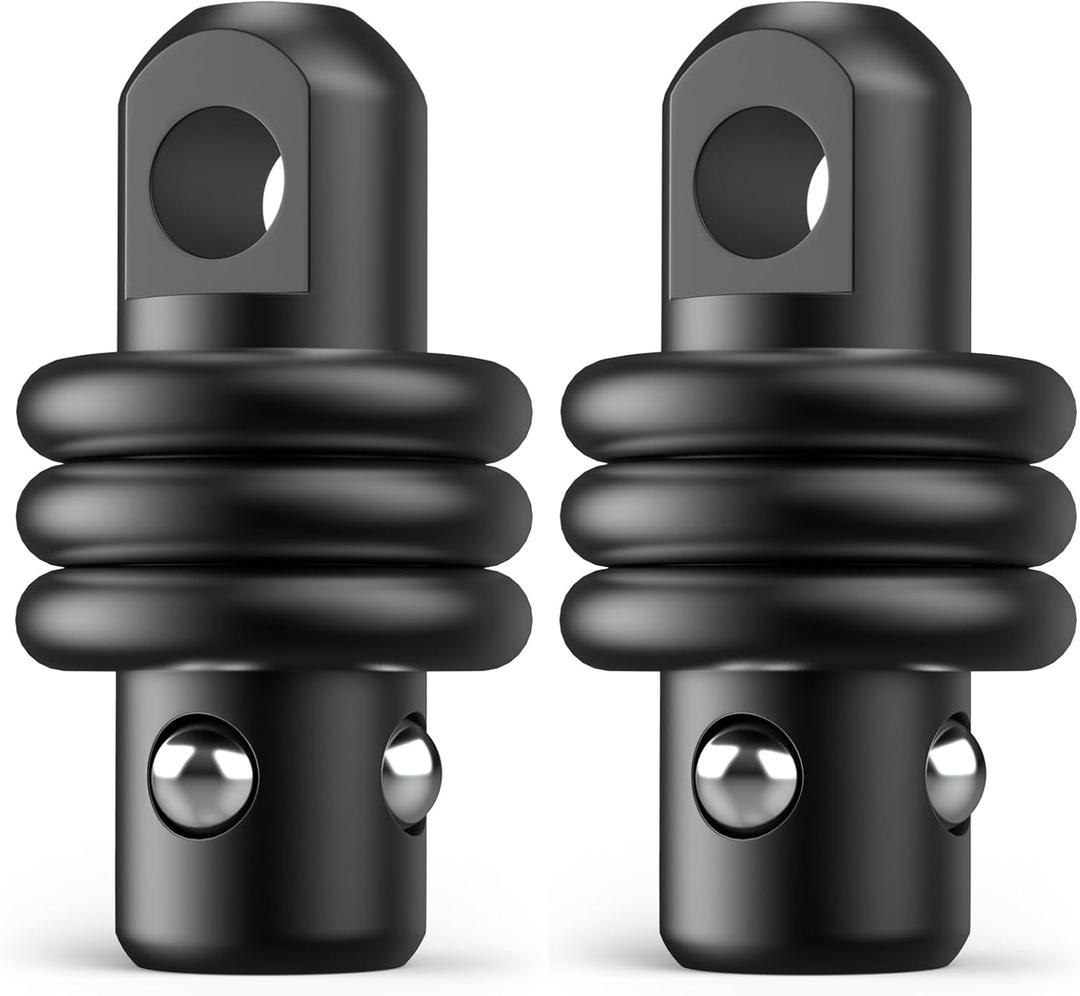 QD Sling Swivel Stud for QD Sling Mount, Heavy Duty Steel Quick Detach Sling with Button