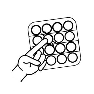 Pop-it, 5 pack