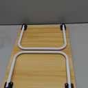 Ruxury Folding Lap Desk Laptop Stand Bed Desk Table Tray, Breakfast Serving Tray, Portable & Lightweight Mini Table for Sofa Couch Floor - Wood