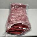 Love's cabin 100% Cotton Muslin Blanket, 6 Layer Lightweight Breathable Gauze Throw Blanket 50 x 60 Inches, Soft All Season Blanket for Couch, Bed, Sofa, Wine Red