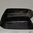 YIXIN 2PCS Chrome Direct Replacement Side Mirror Covers Caps for 2014-2018 Chevy Silverado GMC Sierra 1500 and 2500 HD 3500 HD 2015-2018 Accessories (Black)