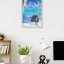 Trends International Disney Frozen - Adventure One Sheet Wall Poster, 22.4L x 14.7W, Blonde Framed Version