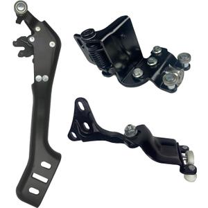 Transit Right Sliding Door Roller Hinge Set Upper Middle Lower Compatible with 2015-2019 Transit 150 250 350 350HD Passenger Side Power Center Door Roller Assembly Replaces BK31V25000AG