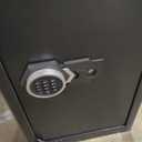 3.3 Cuft Large Home Safes Water and Fireproof, Fire proof Safes for Home Use, Anti-Theft Security Safe Box With Digital Keypad & Removable Shelf and Led Light, Money Safes for Documents Valuables (3.3 Cubic Feet)