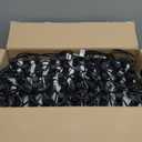 C9 Christmas String Lights Outdoor 100ft Vintage Christmas Tree Lights for Indoor Outdoor Roofline Patio Room Holiday Party Backyard Xmas Decoration, Black Wire, 100+4 Bulbs, Not Connectable