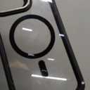 ESR for iPhone 13 Pro Max Case with Stand, Compatible with MagSafe, Full-Body Military-Grade Drop Proof Case with Built-in 9H+ Tempered Glass Screen Protector, Armor Series, Clear Black