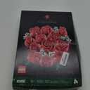 LEGO Botanicals Bouquet of Roses Artificial Flowers - Fake Red Roses Building Set for Adults, Ages 18+ - Wedding Decor for Table Display - Gift for Wedding, Bridesmaid - 10328