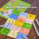 HIMI CC Marker Set, GOTO Museum Gift Box Dual Tip Quick Drying Markers, Clean Smelling Alcohol Marker,Hard and Soft Nib for Youth Adults Coloring Illustration, Great Value Pack (Purple)