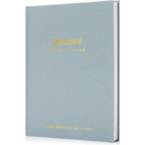 Beautiful 2025 Daily Planner - 7" x 10" Planner for Women or Men with Weekly & Monthly Spreads for Easy Planning - Beautiful Calendar Book to Organize Tasks and Boost Productivity (Morning Blue)