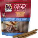 Country Kitchen Beef & Turkey Meaty Sticks Soft Chew Dog Treats, Great Tasting, Made with Real Beef & Turkey, 25 oz (EXP 02/01/26)