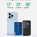 INIU Portable Charger, Smallest 22.5W 10000mAh Power Bank, USB C in/Output Fast Charging 3-Output Mini Battery Pack Charger with Phone Holder for iPhone 16 15 14 13 12 Samsung S23 Google iPad Tablet