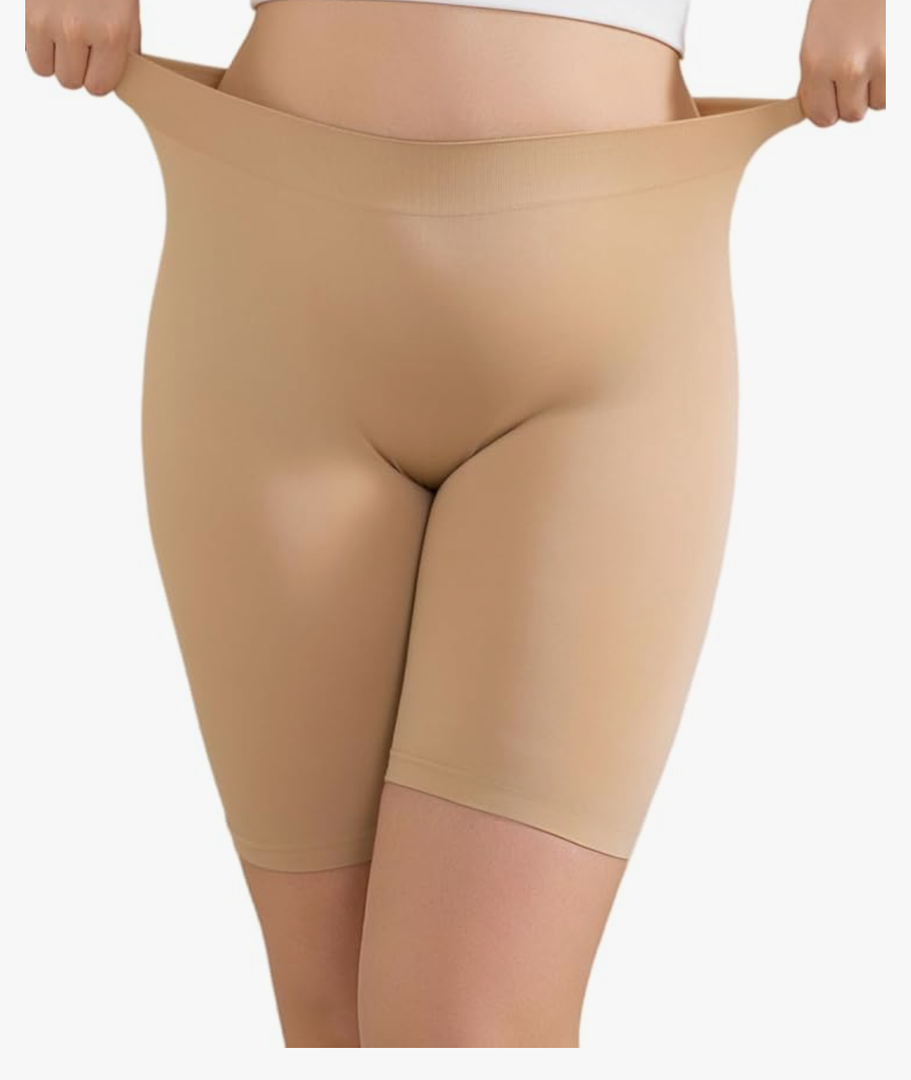 Shapewear Shorts for Women Tummy Control Mid Waist Body Shaper Thigh Slimmer Panties Girdle Shorts Under Dress 12x17'
