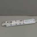 Tension Curtain Rod 30 to 64 Inch White Curtain Rod Adjustable Expandable Spring Tension Curtain Rod No Drilling 7/8" Spring Loaded Curtain Rods for Windows Bedroom Closet Doorway Door