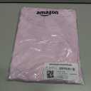 Amazon Essentials Women's Brushed Tech Stretch Long-Sleeve Crewneck Shirt (Available in Plus Size) (Pink, M)