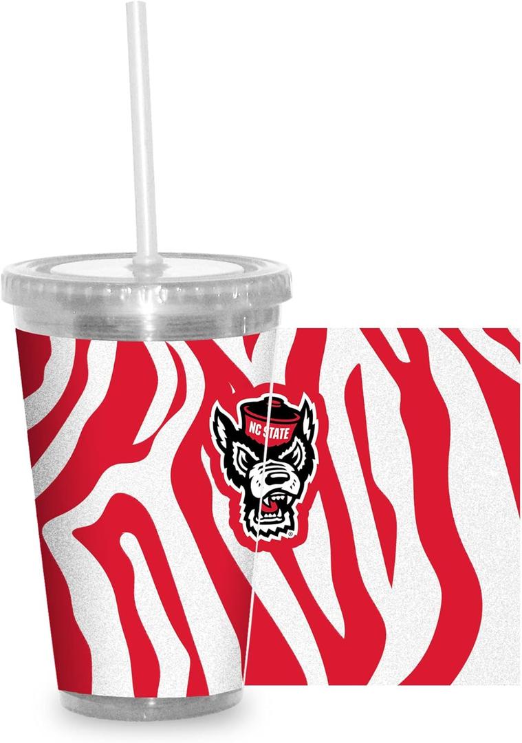 Rico Industries NCAA unisex-adult Modern (16 Ounces, White)