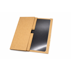 Double Sided PEO PET Build Plate for Bambu Lab X1C/X1/X1E/P1P/P1S/A1, Smooth Diamond PEO+Carbon Fiber Texture PET Spring Steel Sheet Plate 257x257mm for Bambu 3D Printer