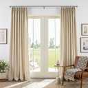 Modern Silver Curtain Rods for Windows 72 to 144 Inches Adjustable Length Heavy Duty 1" Diameter Long Window Curtain Rod with Round Decorative Finials for Bedroom Living Room Kitchen Farmhouse