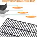 7524 Cooking Grill Grates for Weber Genesis 300 Series, 19.5" Porcelain-Enameled Cast-Iron Grates for E310 E320 E330 S310 S320 S330 EP/CEP310 EP/CEP320 EP/CEP330 Grill Parts Replacement 7528