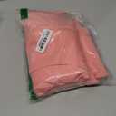 Kaximil Women's Square Neck Ruffle Hem Mini Dress Ruched Waist Short Party Dresses, Medium, Pink Large