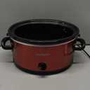 Crock-Pot 6-Quart Cook & Carry Oval Manual Portable Slow Cooker, Red - SCCPVL600-R