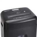 Amazon Basics 18 Sheet Cross Cut Paper, CD, and Credit Card Shredder with 6 Gallon Bin, 30 Minutes Continuous Run Time, Black