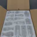 36Pcs Bud Vases Set Small Vintage Glass Bottles Clear Bud Vases in Bulk Multiple Shape Cute Glass Vases for Rustic Wedding Centerpieces Table Decorations and Home Decor (Clear)