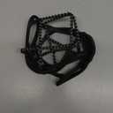 Yaktrax Walk Traction Cleats - 360-Degree Grip on Snow, Ice, & Multi-terrain Surfaces - Elastic Outer Band w/ Easy-On/Off Heel Tab & 1.2mm Zinc-coated Steel Coils - Abrasion & Rust Resistant - Unisex (Medium)