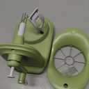 Upgrades Automatic Apple Peele Pear Peele,Manual Rotating Kitchen Gadget Apple Slicer And Corer Peelers For Kitche,Stable and Convenient Cool Stable Suction Cup 1 Splitter(Light green)