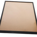 Aluminum Alloy Photo Frame Narrow Edge Metal Picture Display Holder for Wall Hanging Black Finish Frame for Home Office Shop Decoration and Diploma Display