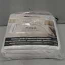 Mueller Ultratemp King Size Sheets Set, Super Soft 1800, 6 Piece, Deep Pocket up to 16" Cooling Sheets King Size, Transfers Heat, Breathes Better, Hypoallergenic, Wrinkle, White