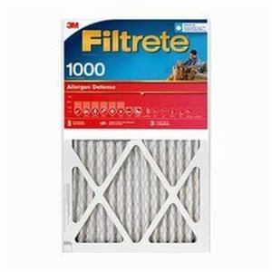 2 PACK  Filtrete 1000-4 16x20 x 1 In. Micro Allergen Defense Pleated Furnace Air Filter, Red, MPR 1000, 3 Months 