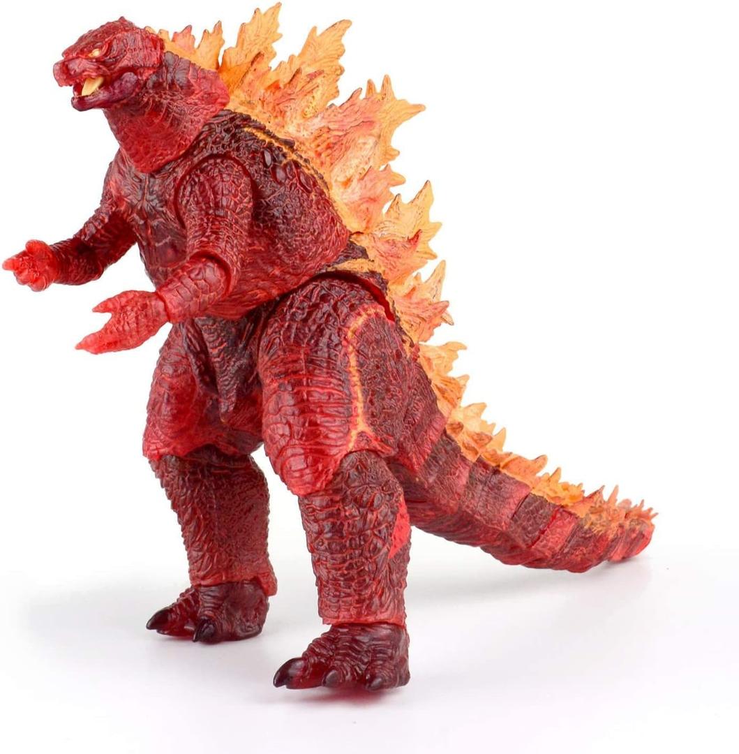 JAYKENIXO Lava Dragon Toy King of The Monsters Action Figure Head-to-Tail 12 Inch Statue Model Toy Best Gift