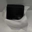 Double Toilet Paper Holder with Shelf, Commercial Toilet Paper Towel Holder Wall Mount, Tissue Roll Holder for Bathroom Kitchen RV, Double Tissue Roll Rack with Adhesive & Screw (Matte Black)