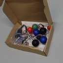 Video Game Cake Toppers Video Game Happy Birthday Controller Headset Cake Decoration Ball Cake Decoration for Game Theme Birthday Party Cake Decoration (Blue Colorful)