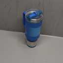 STANLEY Quencher ProTour Flip Straw Tumbler with Leakproof Lid | Built-In Straw & Handle | Cupholder Compatible for Travel | Insulated Stainless Steel Cup | BPA-Free (40 Ounces, Azure Fade)