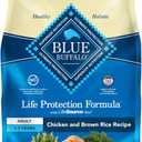 Blue Buffalo Life Protection Formula Adult Dry Dog Food, Helps Build and Maintain Strong Muscles, Made with Natural Ingredients, Chicken & Brown Rice Recipe, 30-lb. Bag (EXP 08/21/27)