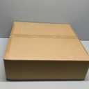 20" Modern Ceiling Fan with Light, 6 Speeds & Dimmable, White Flush Mount for Home