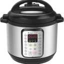 Instant Pot Duo Plus 9-in-1 Electric Pressure Cooker, Slow Cooker, Rice Cooker, Steamer, Sauté, Yogurt Maker, Warmer & Sterilizer, Includes App With Over 800 Recipes, Stainless Steel/Black, 8 Quart