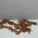 3 Inch Wide Fringe Trim - 5 Yards Double Sided Brown Faux Leather Tassel Edging for Bohemian Purse, Western Wear, Jacket Trim | DIY Sewing Supplies for Crafts, Costumes, Home Decor