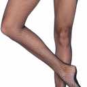Leg Avenue womens Professional Fishnet Tights  medias Profesionales De Red. (Black)
