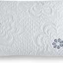 PranaSleep Asha Natural Latex Pillow, Firm Support, Side Sleeper Pillows for Adults, Bedding Essentials for Hot Sleepers, Queen Size, 30" L x 17" W x 6" H