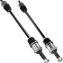 Rear Left&Right CV Axle Shaft Assembly Fit for Honda CR-V (EX/EX-L/LX/SE) L4 2.4L 2007 2008 2009 2010 2011 (Only for 4WD Built in Japan), Replace for 66-4293 66-4294, 2 pcs CV Joint Shaft