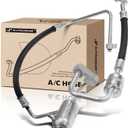 A-Premium A/C Suction and Discharge Line Hose Assembly Compatible with Ford Taurus 2002-2005, Mercury Sable 2002-2005, V6 3.0L, DOHC Only