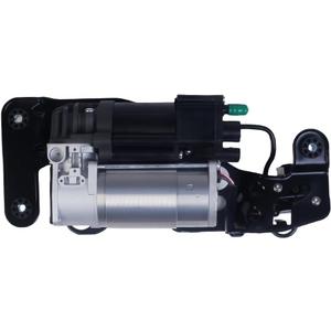 Air Suspension Compressor Pump with Bracket and Distribution Valve integrated Compatible with BMW X5 F15 F85 2014-2018,BMW X6 F16 F86 2015-2019 (2014-2019 BMW X5/X6)