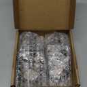 MDPROMCP CNC Motorcycle Wide Foot Pegs Aluminum 360 Roating Adjustable Suitable Compaitble with Dyna Fatboy Iron 883 Sportster 883(Black)