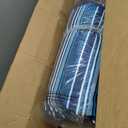 Sunnydaze Polyester Quilted Hammock Pad and Pillow Set - Weather-Resistant - Breakwater Stripe