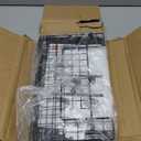 2 Set Magnetic Shelf for Fridge , Fruit Potato & Onion Storage Bins, Pantry Organizers & Storage, Large Container Magnetic Basket for Refrigerator, Kitchen Counter, Cabinet, Magnetic Fridge Organizer (Black)